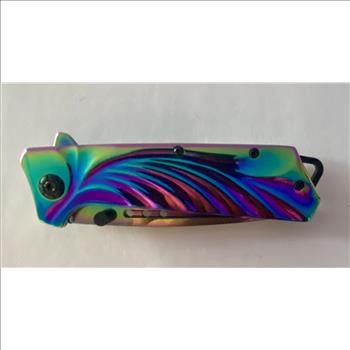 Utility Survival Knife Spring Assisted