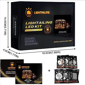 LIGHTAILING Led Light for Lego 21330 Ideas Home Alone Building Blocks