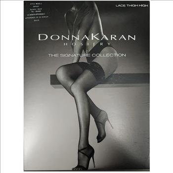 Donna Karan Lace Thigh High DKF007 Black Small