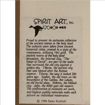 Spirit Art Esther Kadosh Saphat Retail $499.99