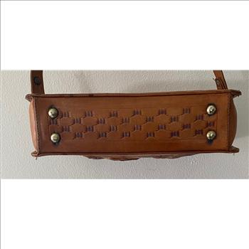 Vintage Handmade Navajo Leather Purse