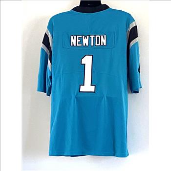 NFL Carolina Panthers Cam Newton Men's Replica Jersey Size  Small