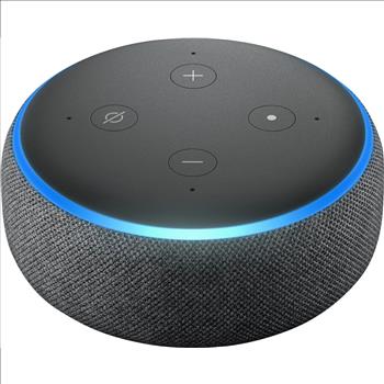 Echo Dot 3rd Gen Smart Speaker w/ Alexa