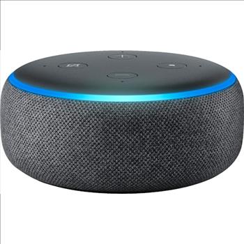 Echo Dot 3rd Gen Smart Speaker w/ Alexa