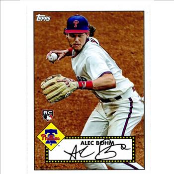 Topps Card Alec Bohm Rookie Card # 152