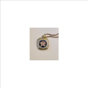 Houston Astros Necklace 