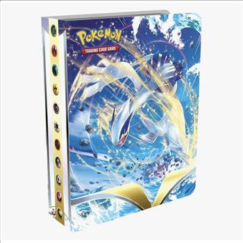 Pokemon Bundle - 50 Pokemon Cards + 10 Holo Pokemon Cards - Silver Tempest Mini Portfolio