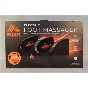RBX Electric Foot Massager with Timer 