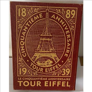 Decorative Box Eiffel Tower Design