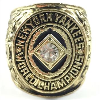 1932 NY Yankees Baseball MLB World Series 18k Gold Plated Championship ...