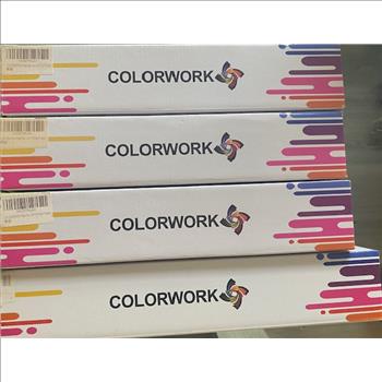 COLORWORK Paint by Numbers kits 4 Units