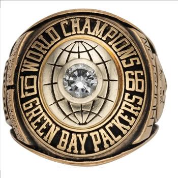 NFL Green Bay Packers II Super Bowl Replica Ring Size 11