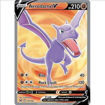 Pokemon Aerodactyl V (Full Art) - SWSH11: Lost Origin