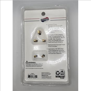 American Touriister International Converter / Plug Set
