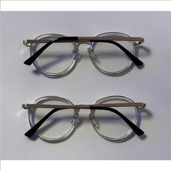 2 Pair of Round Vintage-Style Optical Frames