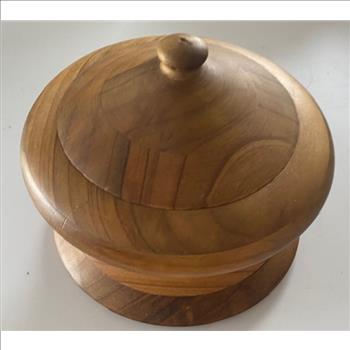 Wooden Candy Dish 
