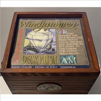 AA WINDJAMMER GLASS DECK PRISM REPLICA BY AUTHENTIC MODELS