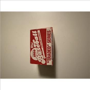 Topps 1989 Baseball “Traded” series box