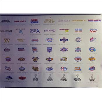 NFL Vintage Super Bowl 50 Year Patch 