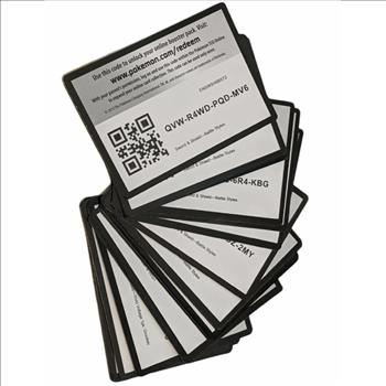 30 Pokemon Code Cards