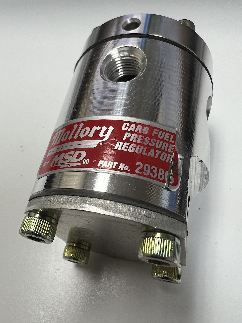 Mallory Mallory Fuel pre Reg Almnm 4-12PSI 2port | Property Room
