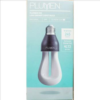 2pc Plumen 002 Low Energy Light Bulb designer style | Property Room