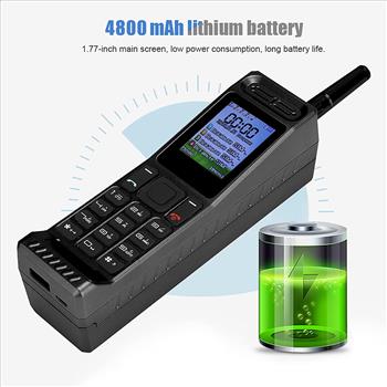 Tosuny Vintage Retro Brick Cell Phone Mobile Phone, Four Card Four Standby QuadBand 2G Retro Bluetooth New Classic Old Mobile Phone, 2G GSM 850/900/1800/1900Mhz (Black)