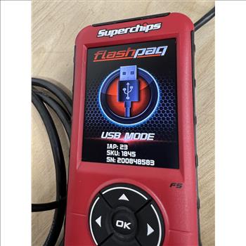 Superchips Flashpaq model 1845 vehicle tuner