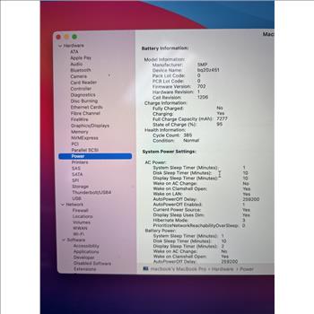 Apple Macbook Pro Retina 15 inch i7 quad core 16GB ram 256GB SSD