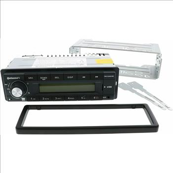 VDO Continental TR7412UB-OR European Style 12v Radio Orange Display Bluetooth