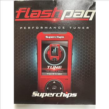 Superchips Flashpaq model 3845 vehicle tuner