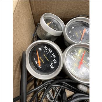 Autometer and Nordskog high performance marine and auto gauges