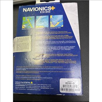 Navionics Plus Regions EAST Charts on SD/MSD