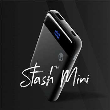 Skullcandy Stash Mini 5000 mAh Fast Charging Power Bank / Small and Light