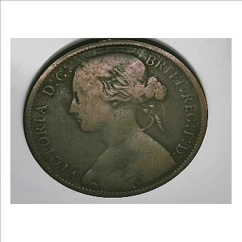 Penny British 1870