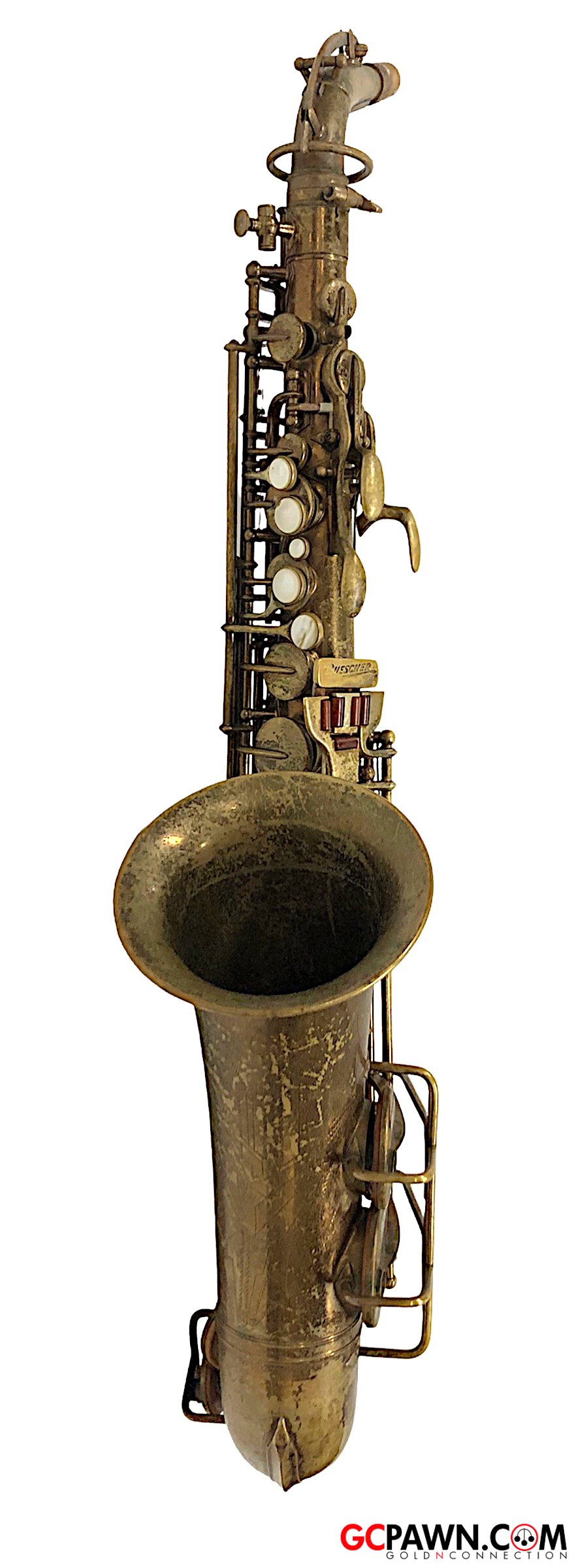 SELMER BUESCHER ARISTOCRAT I ART DECO ALTO SAXOPHONE Property Room