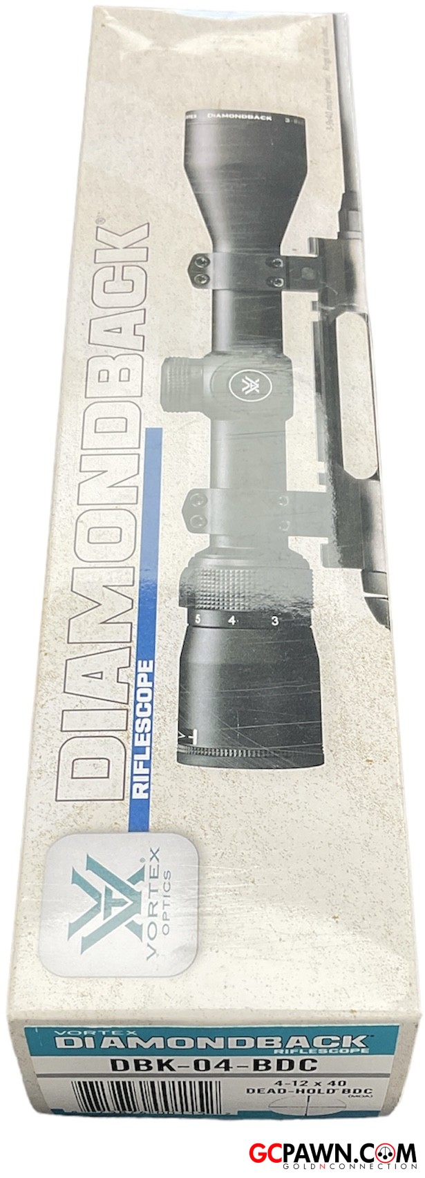 Vortex Diamondback 4-12x40 Riflescope Dead-Hold BDC Reticle DBK-04-BDC