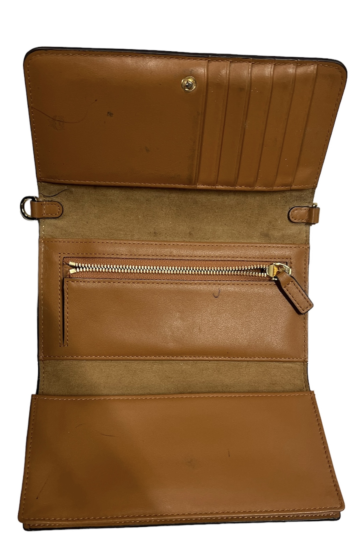 MCM VISETOS CHAIN WALLET CROSSBODY BAG *READ DESCRIPTION* Property Room