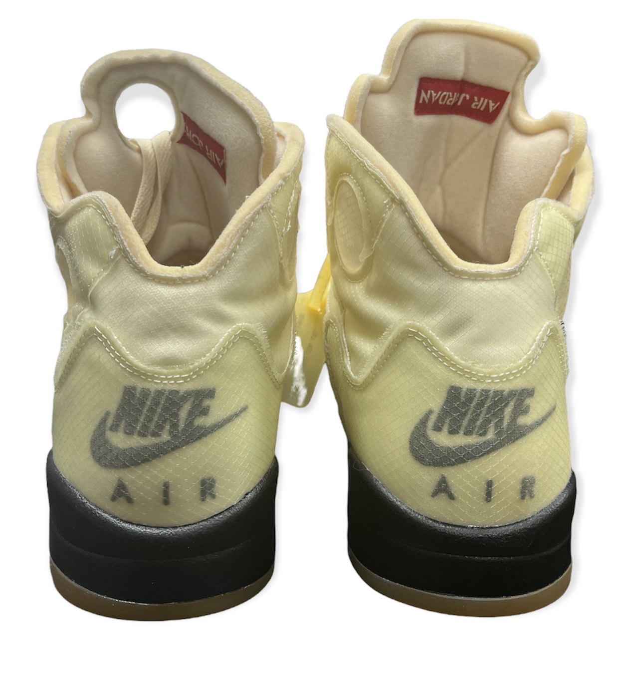 resell air jordan 5 off white