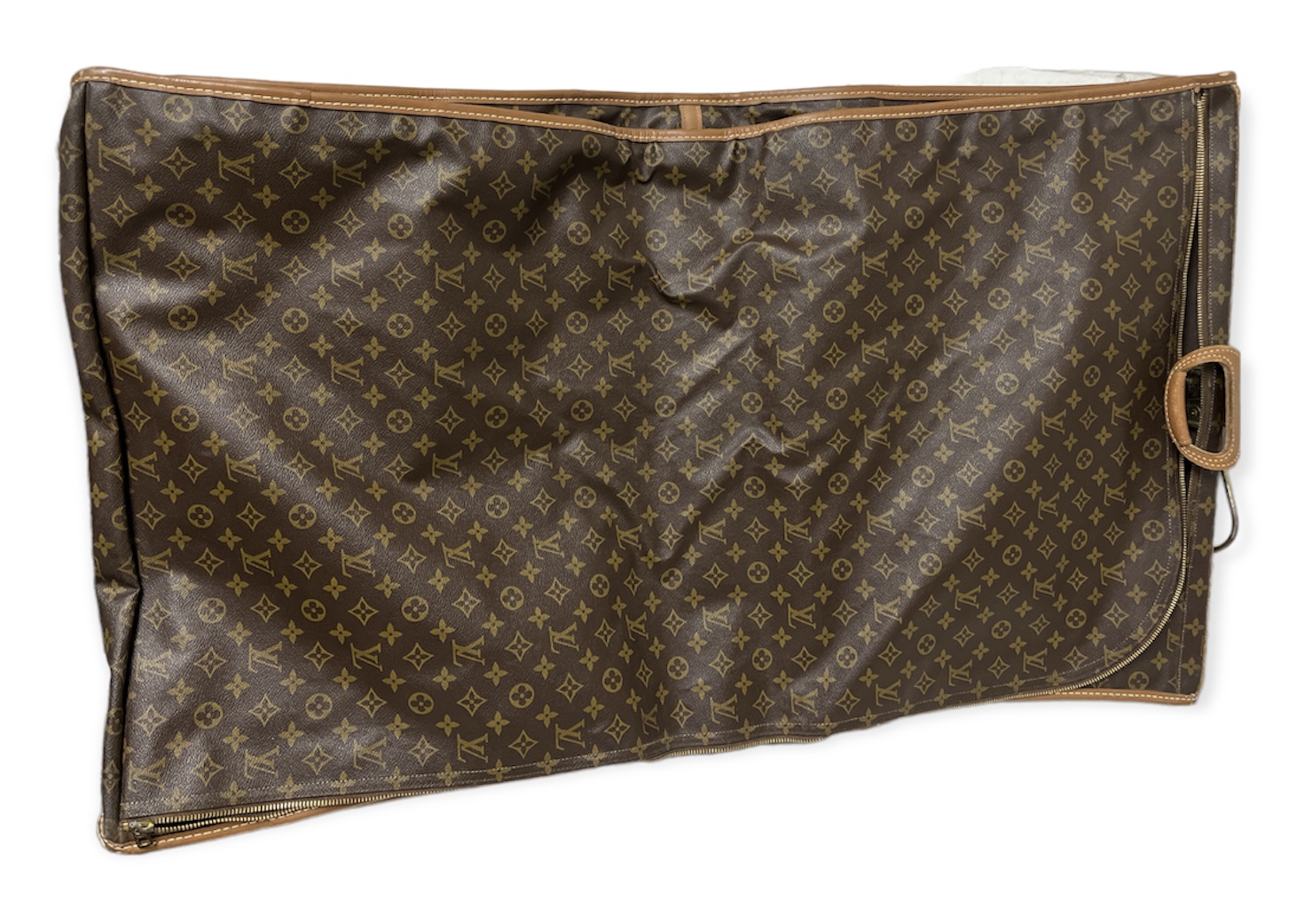 LOUIS VUITTON VINTAGE LV MONOGRAM FOLDING GARMENT BAG Property Room