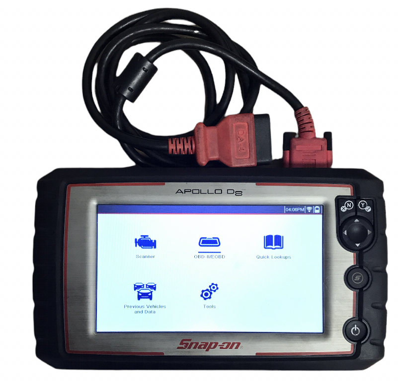 SNAP ON EESC333 APOLLO D8 OBD II DIAGNOSTIC SCANNER Property Room