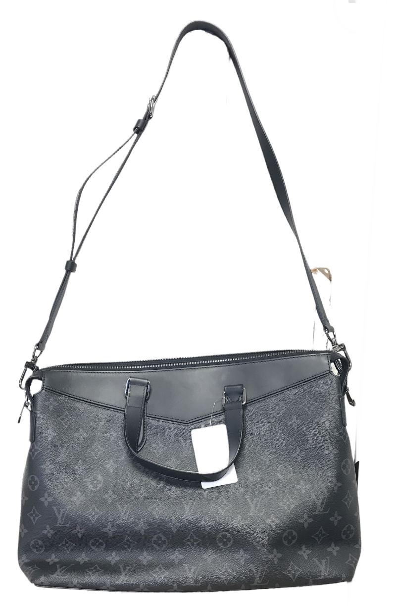 EXQUISITE LOUIS VUITTON MONOGRAM ECLIPSE EXPLORER BRIEFCASE Property Room