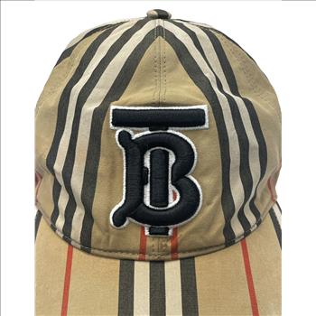 BURBERRY MONOGRAM MOTIF VINTAGE BASEBALL HAT