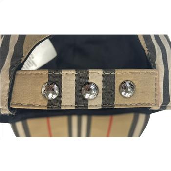 BURBERRY MONOGRAM MOTIF VINTAGE BASEBALL HAT