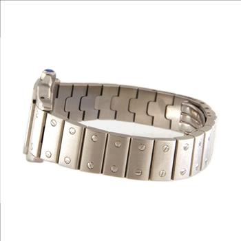 CARTIER SANTOS GALBEE 24MM WRIST WATCH REF. # 1565 *READ DESCRIPTION*