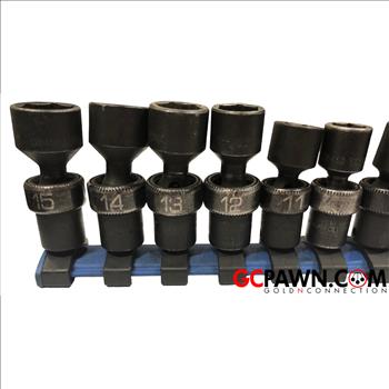 MATCO SAUPM126V 12 PIECE METRIC SOCKET SET