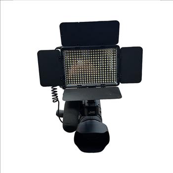 JVC GY-HM170 4K CAMCORDER KIT WITH FLASH AND LIGHT KIT