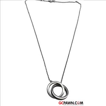 TIFFANY & CO 1837 INTERLOCKING CIRCLES NECKLACE