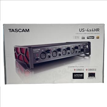 TASCAM US-4X4HR MIDI/AUDIO INTERFACE