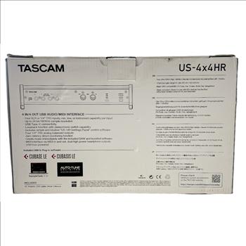 TASCAM US-4X4HR MIDI/AUDIO INTERFACE